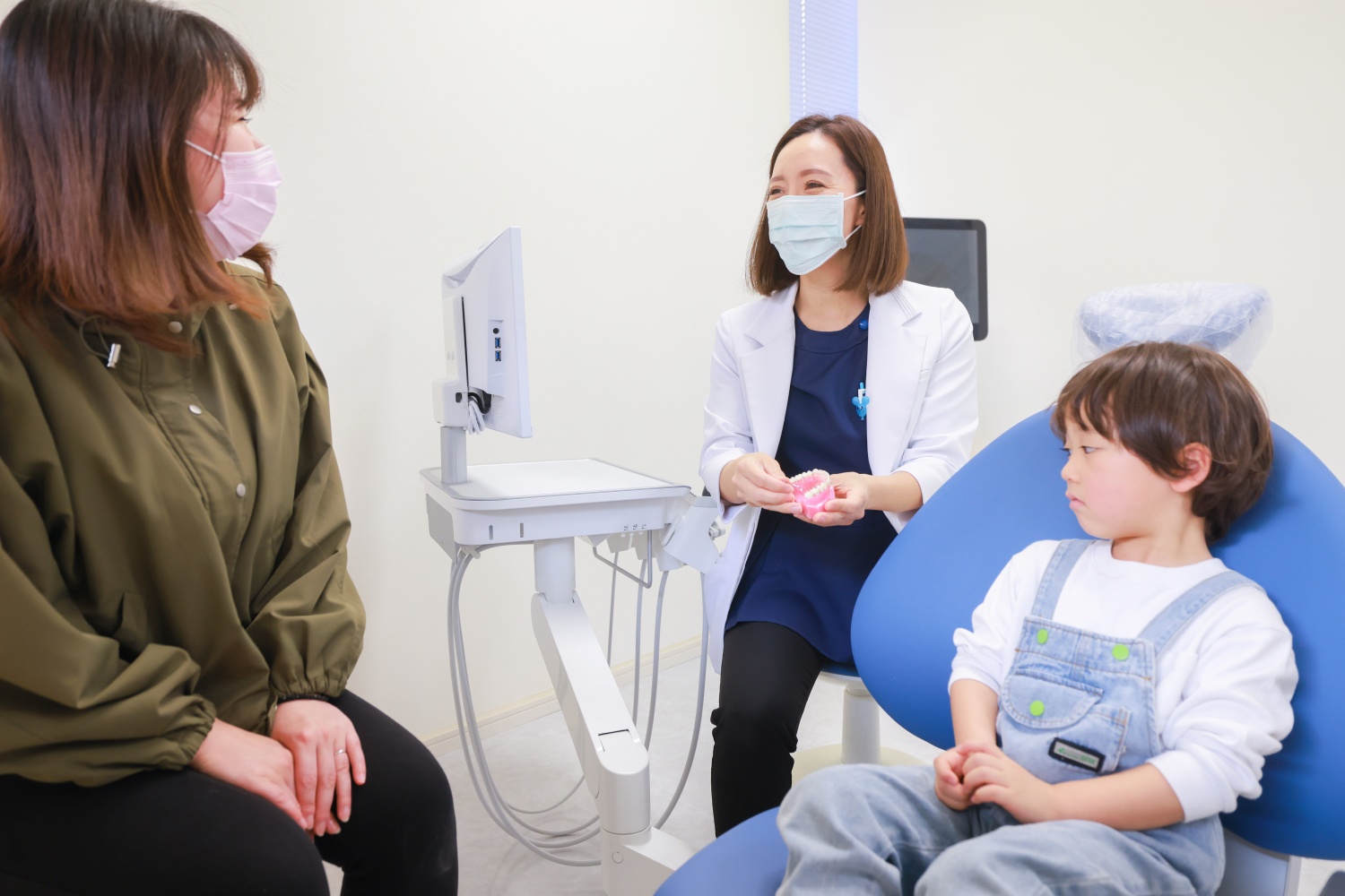 子どもの歯並びが心配・お悩みの方もご相談ください